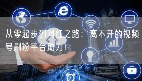 从零起步到网红之路：离不开的视频号刷粉平台助力！