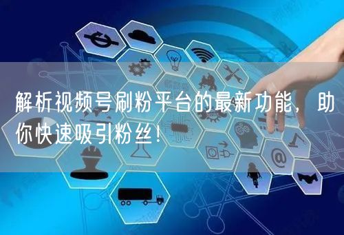 解析视频号刷粉平台的最新功能，助你快速吸引粉丝！