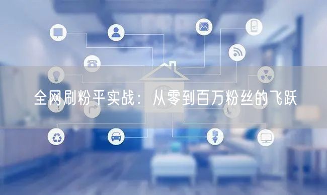 全网刷粉平实战：从零到百万粉丝的飞跃