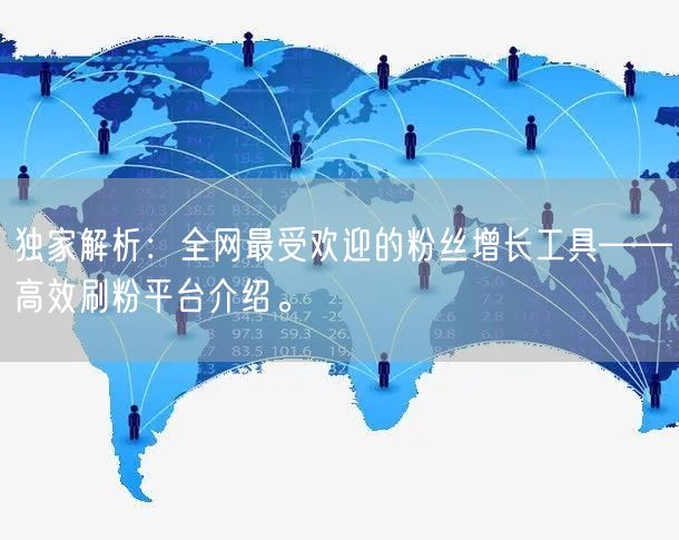 独家解析：全网最受欢迎的粉丝增长工具——高效刷粉平台介绍。