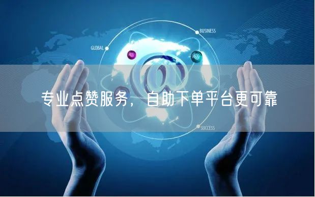 专业点赞服务，自助下单平台更可靠