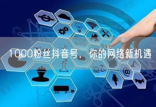 1000粉丝抖音号，你的网络新机遇
