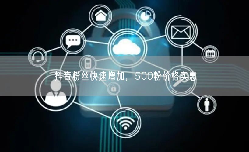 抖音粉丝快速增加，500粉价格实惠