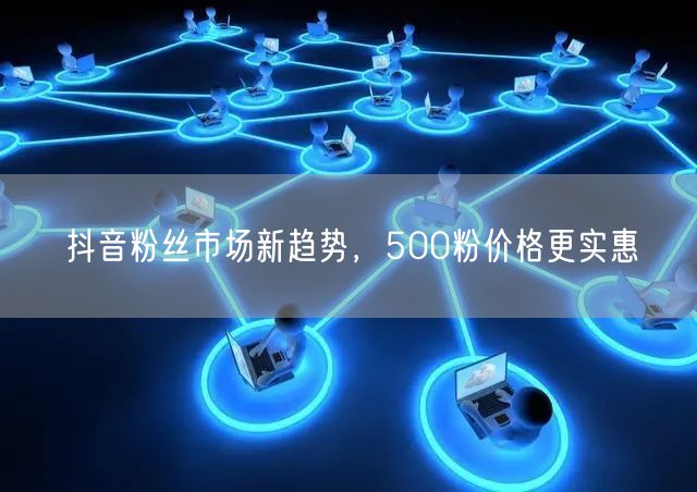 抖音粉丝市场新趋势，500粉价格更实惠