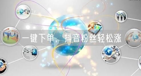 一键下单，抖音粉丝轻松涨